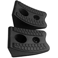 Hangarone 2 Piezas Calzo Rueda Coche- Calzo De Goma para Ruedas- Rueda Cuñas Rueda De Engranaje- Tope Antideslizante De…